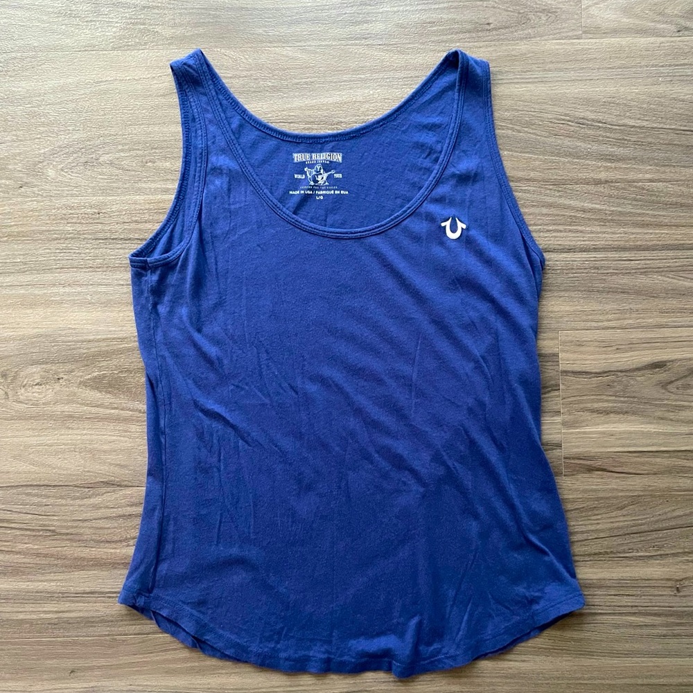 True Religion Logo Tank Top